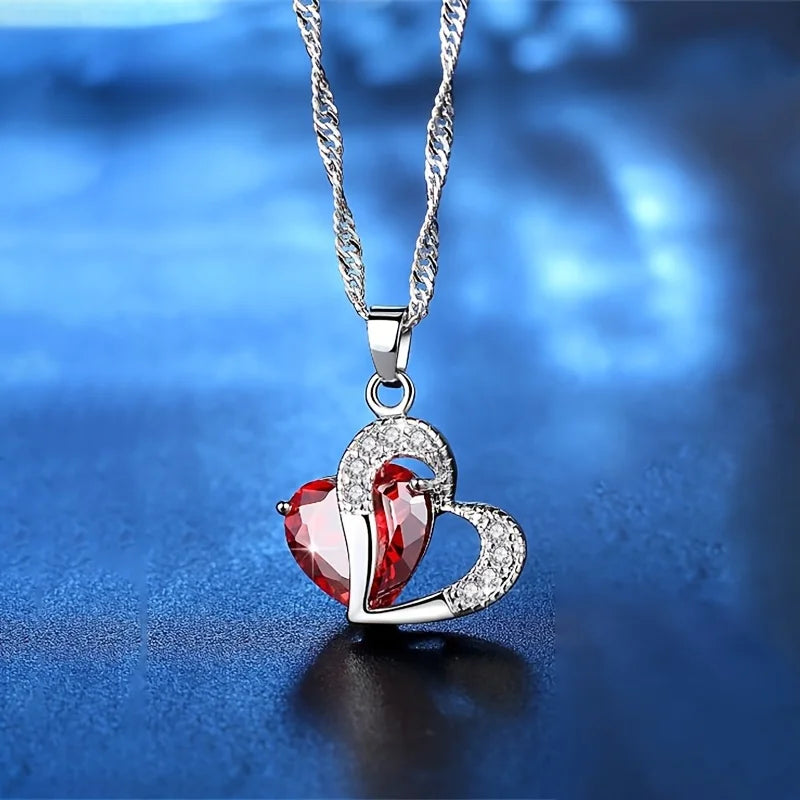 Heart Red Necklace