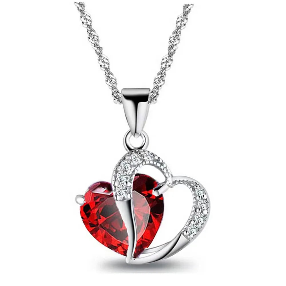 Heart Red Necklace